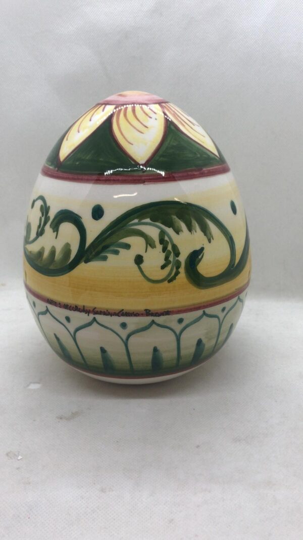 Uovo di Pasqua in ceramica - immagine 2