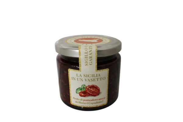 Pesto di pomodorini secchi siciliani - Capuliato