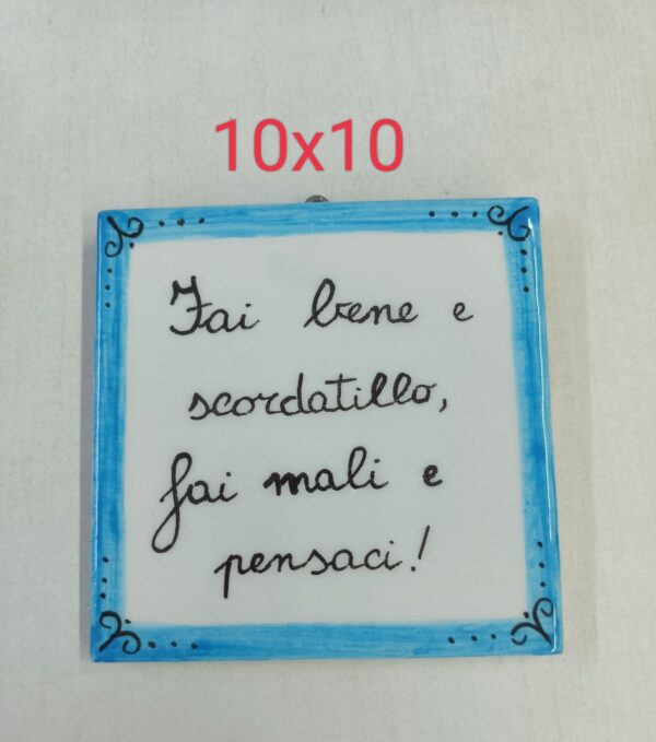 Quadretti da appendere con proverbi siciliani - immagine 14