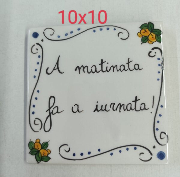 Quadretti da appendere con proverbi siciliani - immagine 9