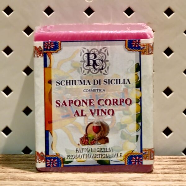 Sapone corpo al Vino